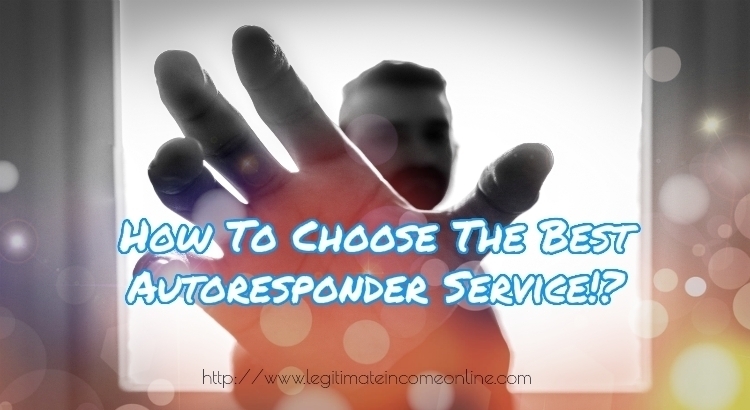 Choose an Autoresponder