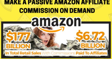 PASSIVE AMAZON AFFILIATE COMMISSION