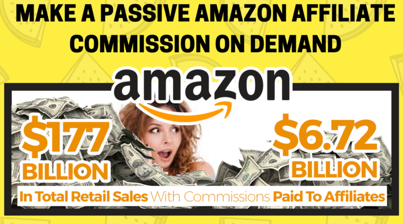 PASSIVE AMAZON AFFILIATE COMMISSION