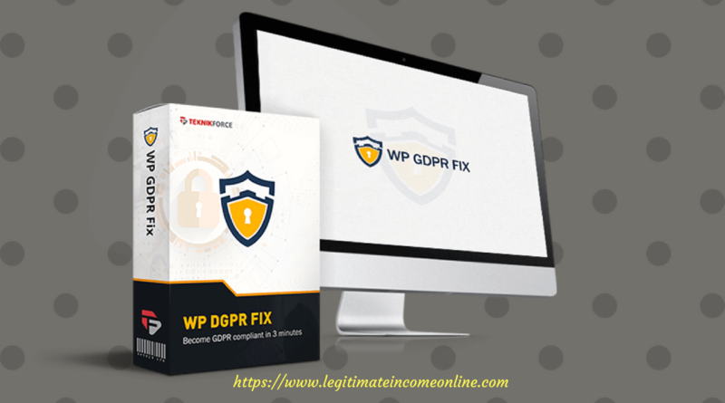 WP GDPR Review and Bonuses Plus Demo