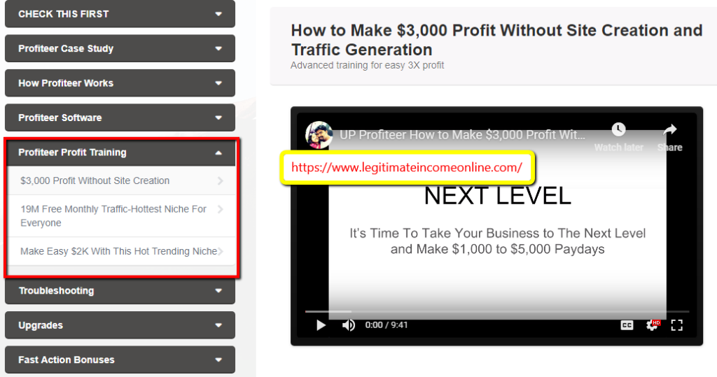 Profiteer_profit_training