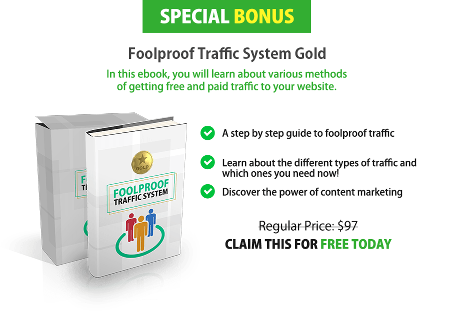 Foolproof Traffic Sociible Bonus 1