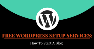 FREE WORDPRESS SETUP SERVICES