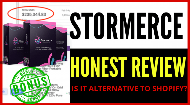 Stormerce Review and Bonus