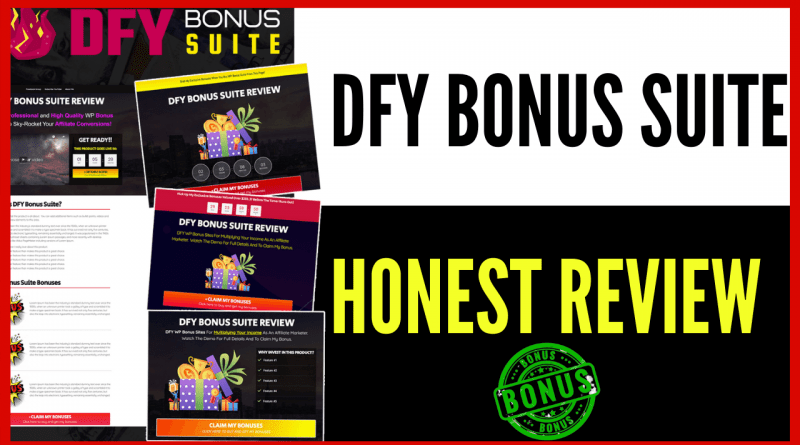 DFY Bonus Suite Review and Special Bonus