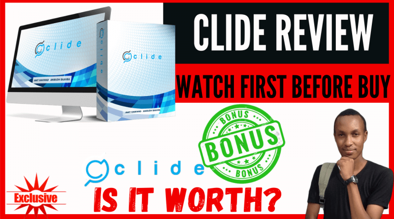 CLIDE REVIEW AND BONUSES